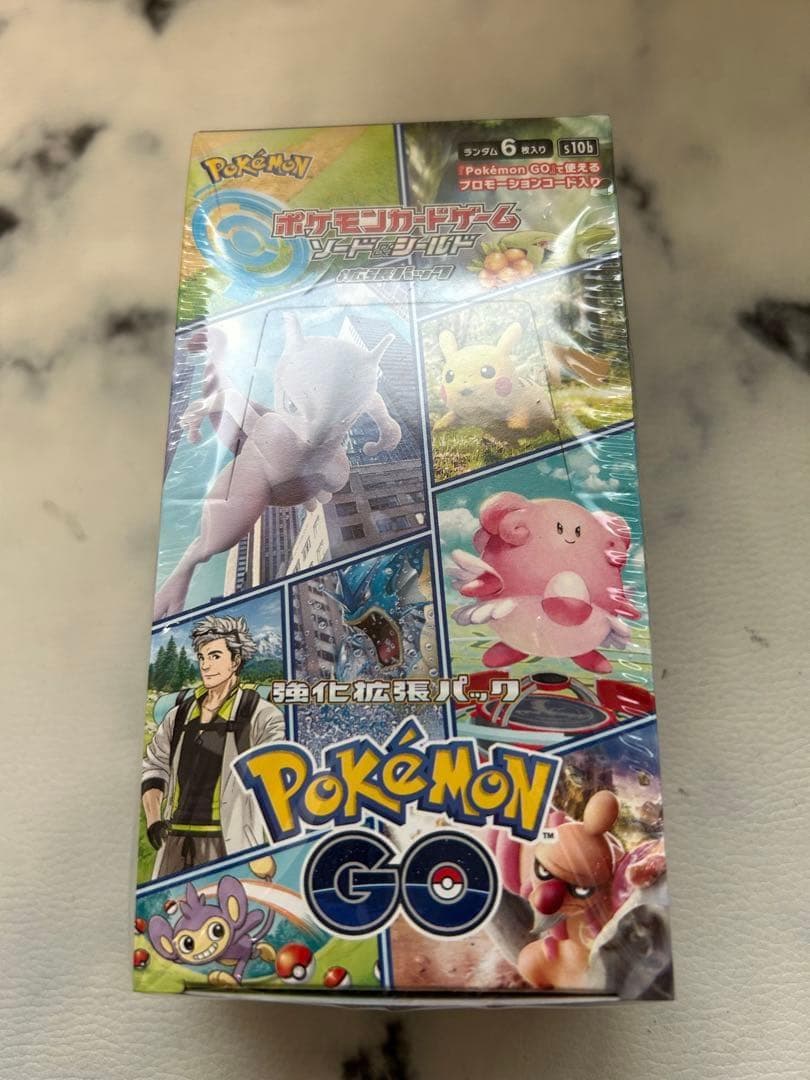 ポケモンカード　ポケモンGO トレーディングカードパック BOX ボックス