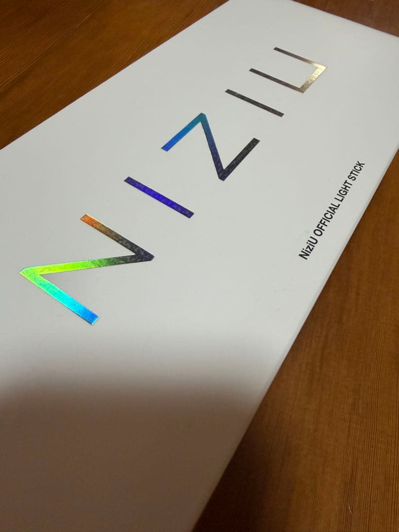 NiziU OFFICIAL LIGHT STICK 箱・サンキューカード付き