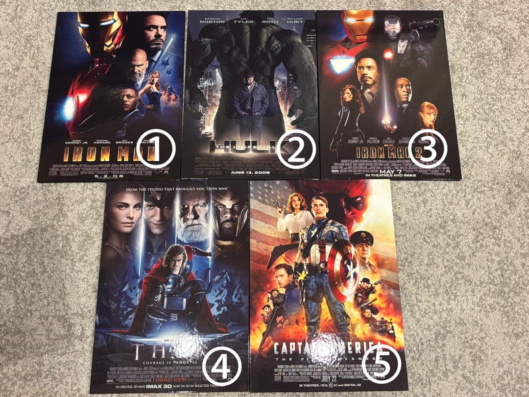 MARVEL MCU ART COLLECTION Blu-ray ※ケースのみ