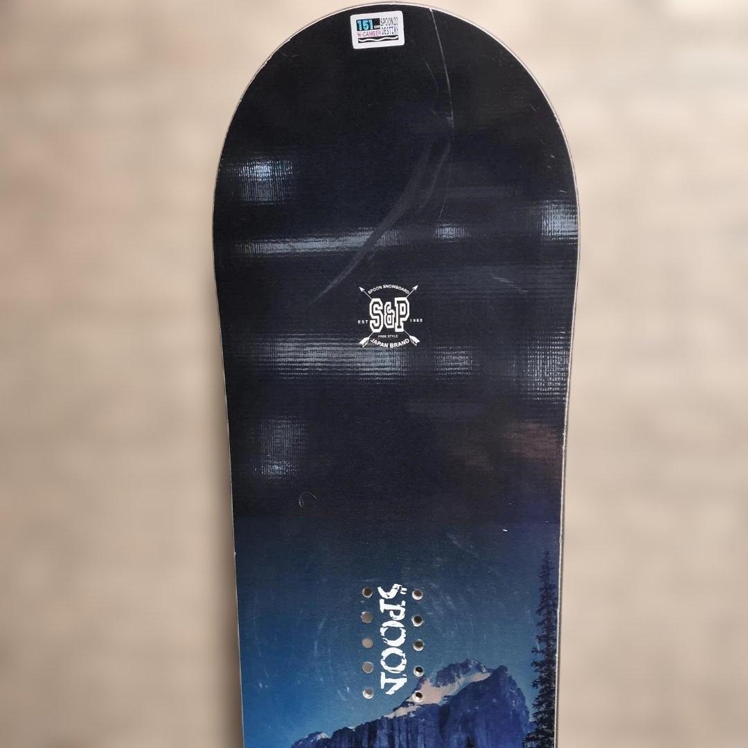 SPOON スノーボード DESTINY 151cm W-CAMBER ケース付