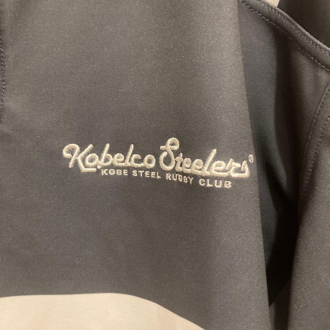 ミ　adidas Kobelco Steelers ラガーシャツ