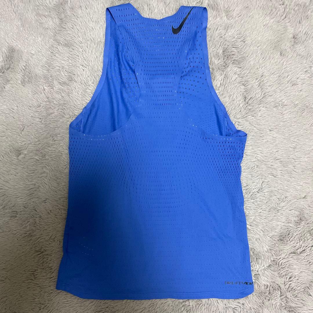 NIKEエアロスイフト シングレット Ｓ 青