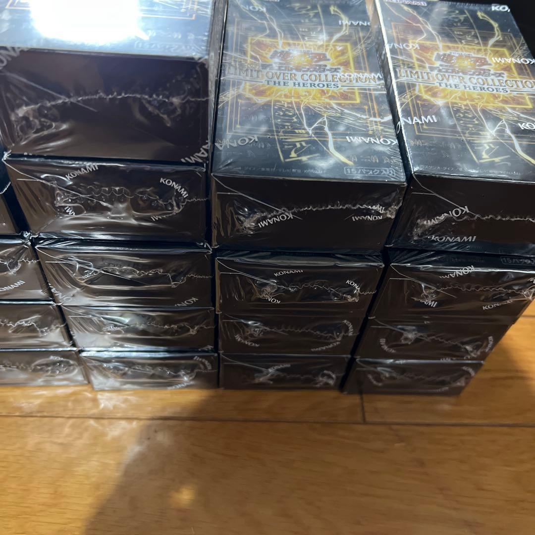 遊戯王リミットオーバーコレクションヒーローズ シュリンク付き21BOX