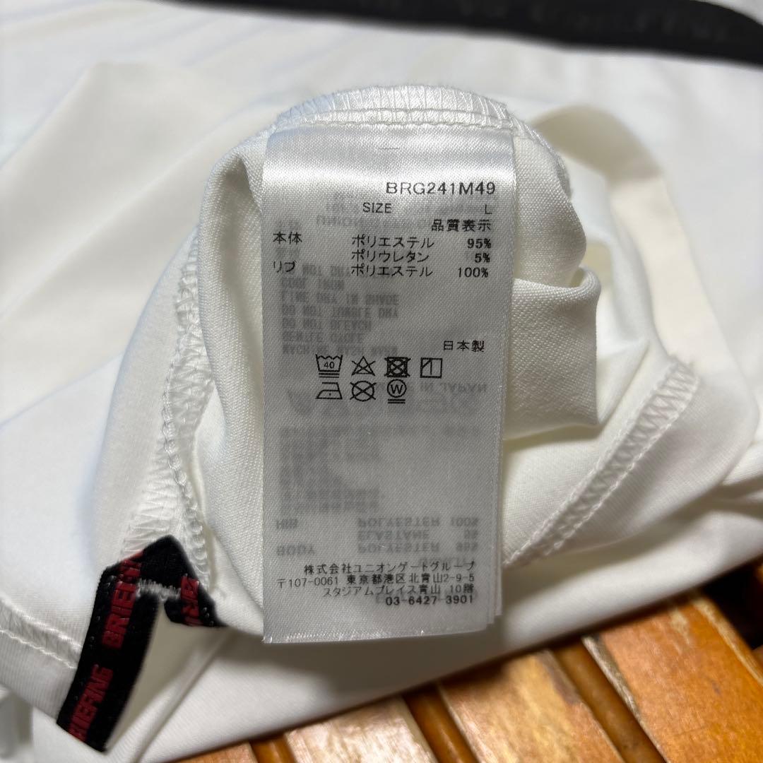 ブリーフィングゴルフメンズSLEEVE LOGO POLO リラックスフィット