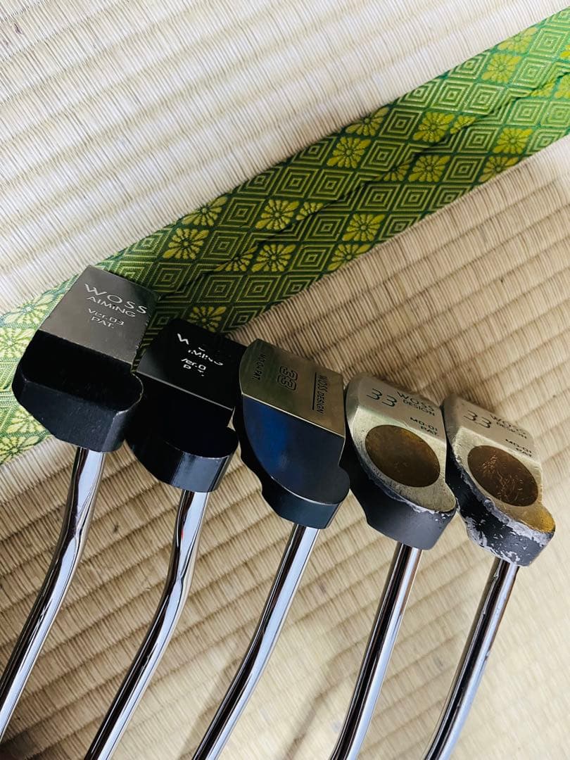 稀少品！コレックター放出品！激レア　WOSS　パター５点セット