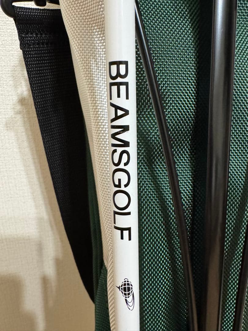 BEAMS GOLF セルフスタンド ゴルフケース 4 GREEN