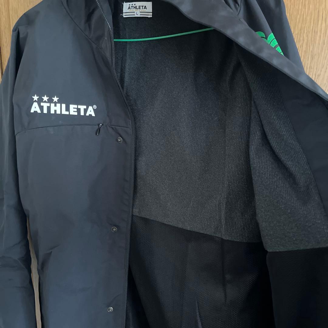 ATHLETA ベンチコート Lサイズ 黒