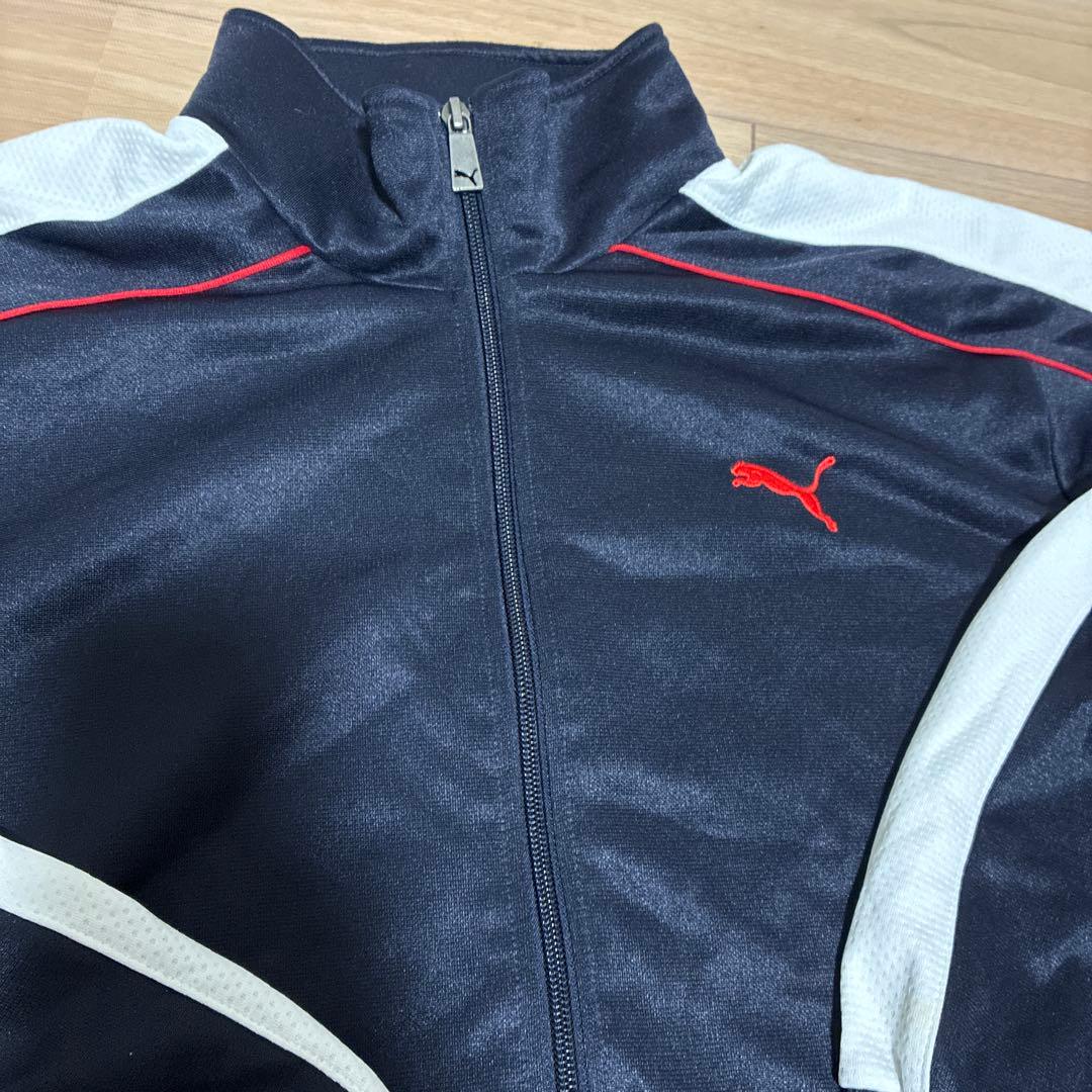 PUMA ジャージ上下セット ネイビー/ホワイト/レッド