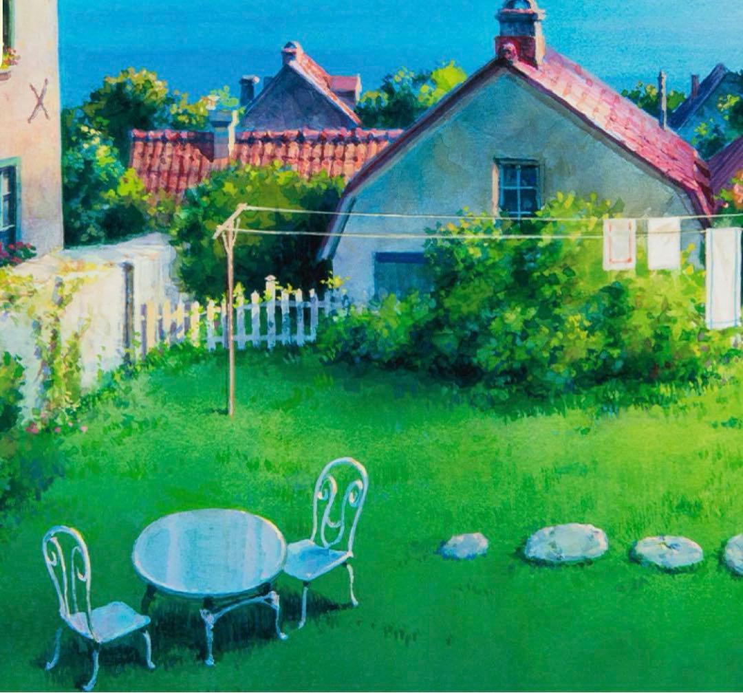 ジブリ美術館オリジナル 壁窓 「ジジ、海が見えるよ」