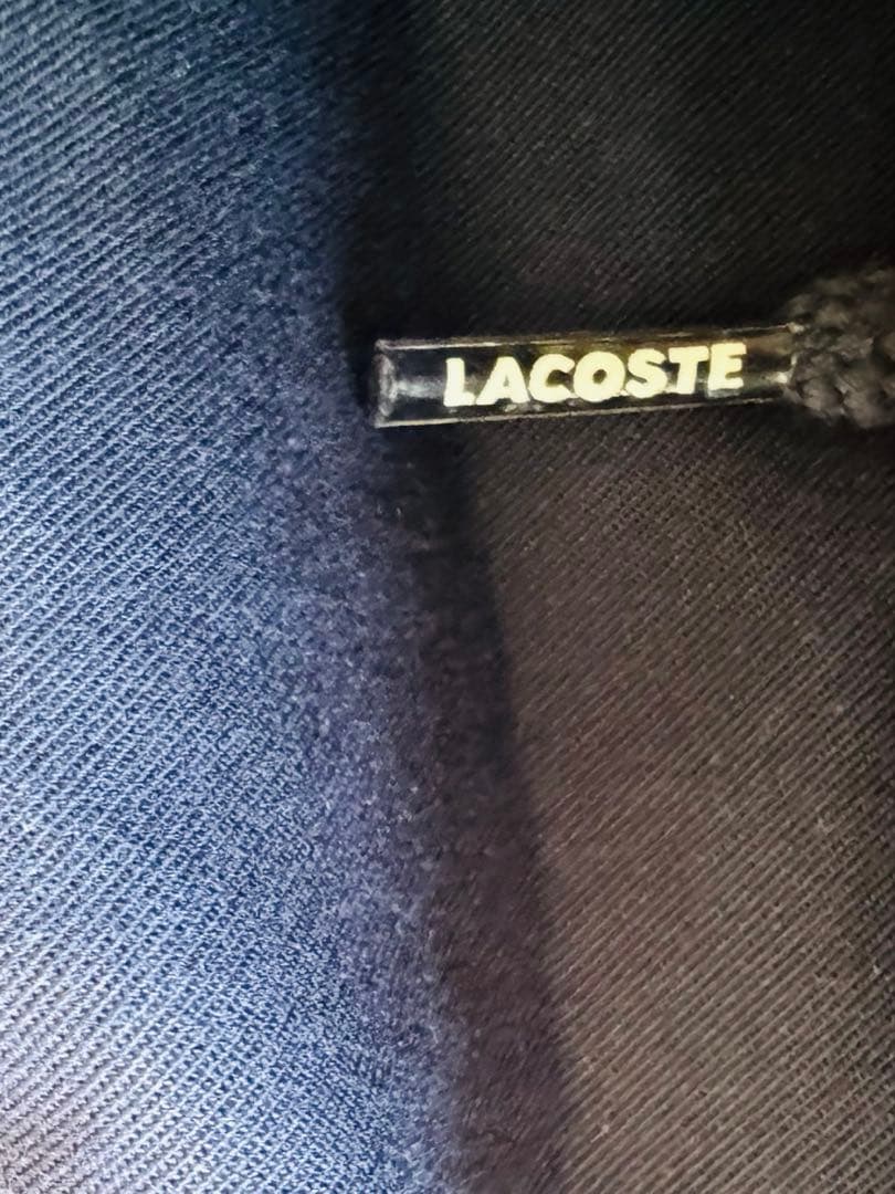 LACOSTE ダークグレー パンツ ゴロフパンツ14サイズ