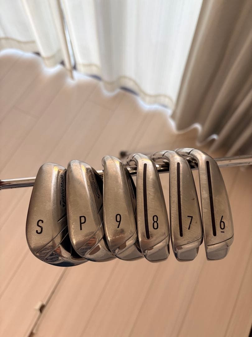 「TaylorMade」「SIMMAX」 アイアン6本セット