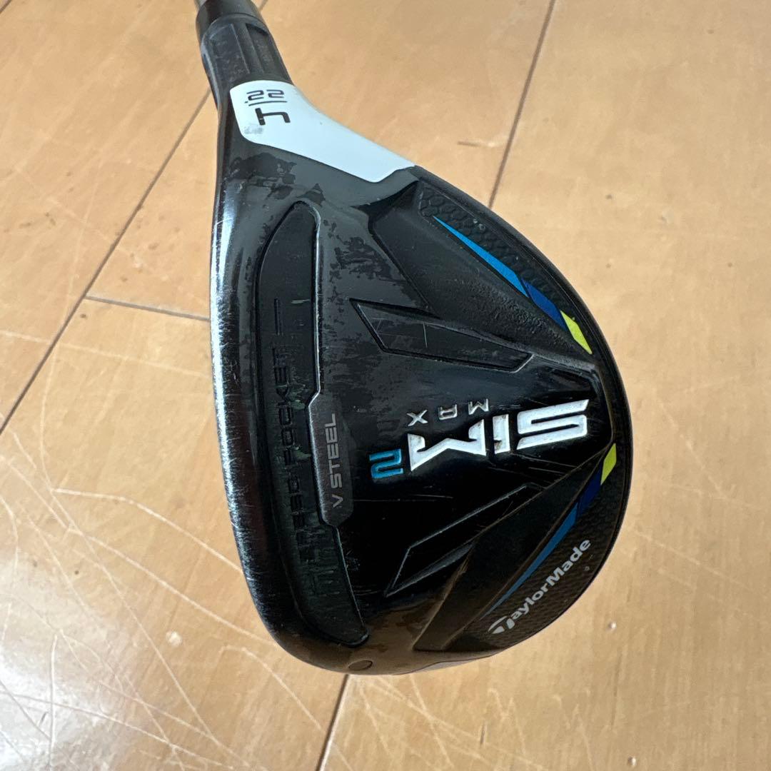 TaylorMade SIM2 MAX ユーティリティ U4 22° S