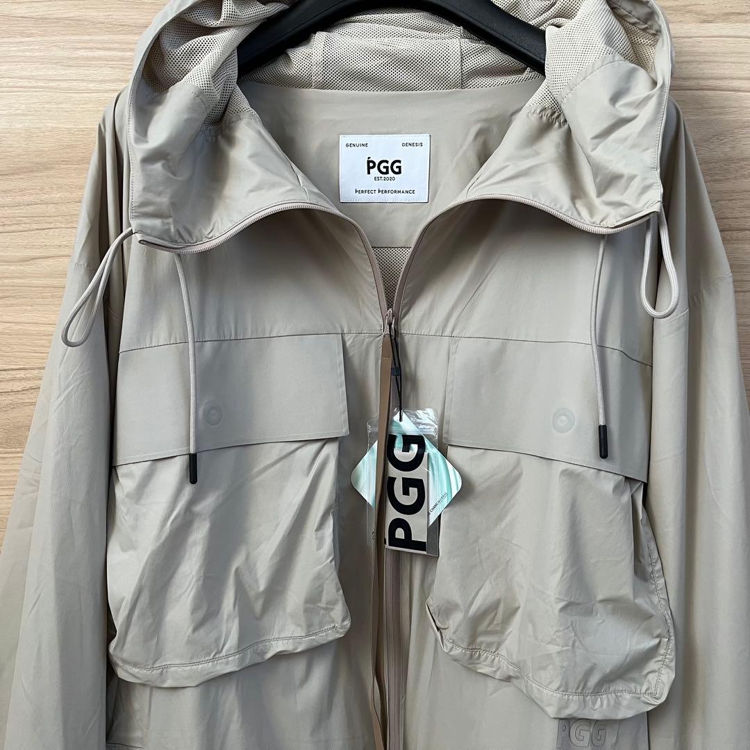 新品★104,500円PGG パーリーゲイツ 春夏ゴルフセットアップ ベージュ５