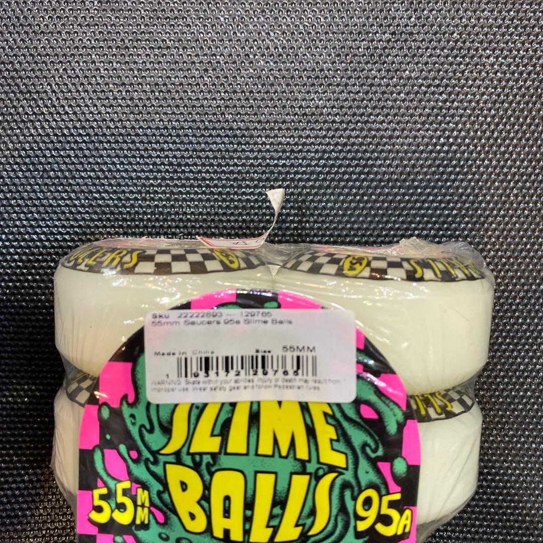 SLIME BALLS 55MM 95A スケートボードウィール 2個セット