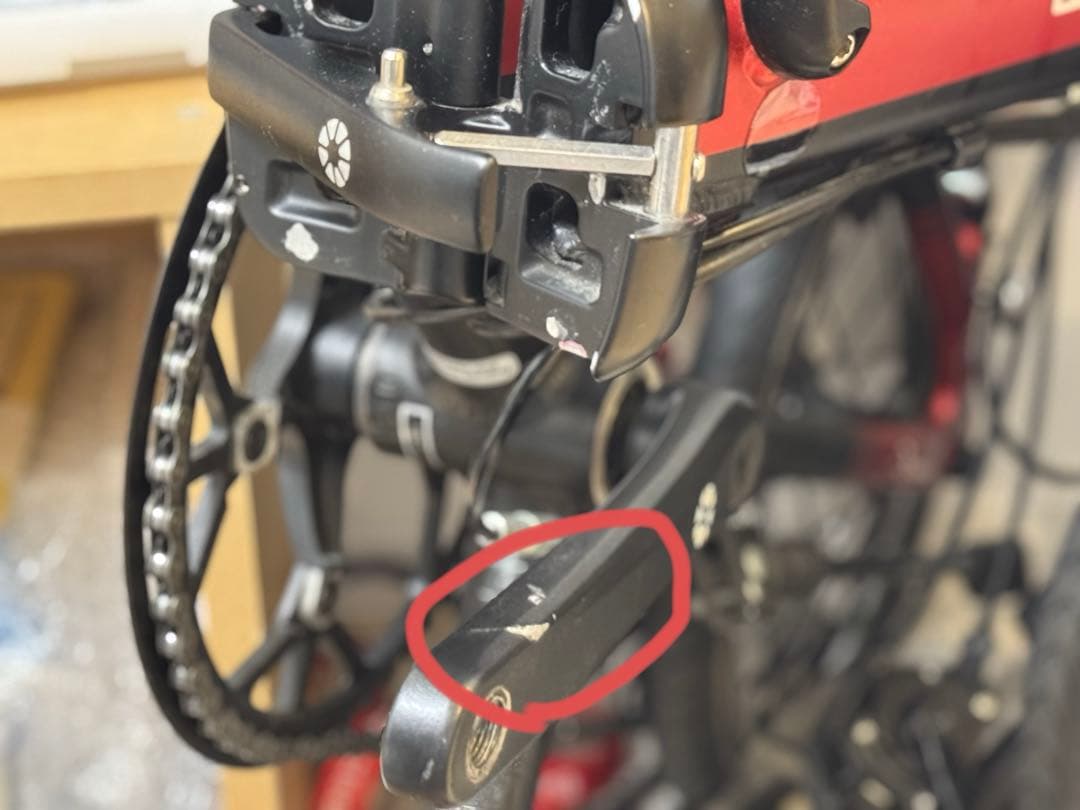 DAHON K3 折りたたみ自転車　赤　レッド