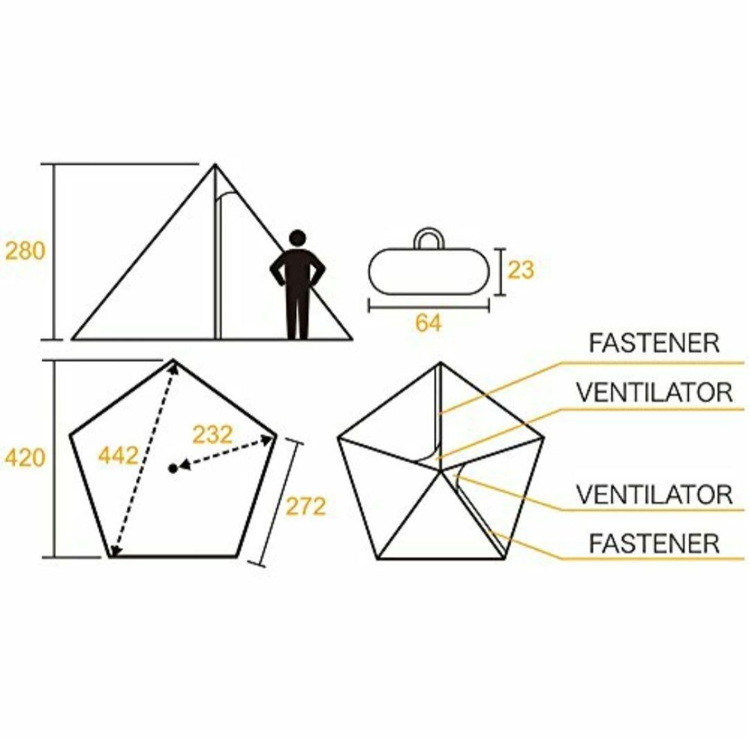 サーカスTC　テント　キャンプ　Camp　tent-mark DESIGNES
