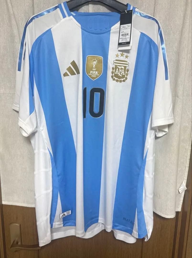 メッシ 10番 アルゼンチン代表 オーセンティックユニフォーム　6XL