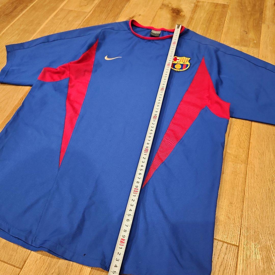 NIKE ナイキ サッカー FCバルセロナ シャツ Y2K 2002/03