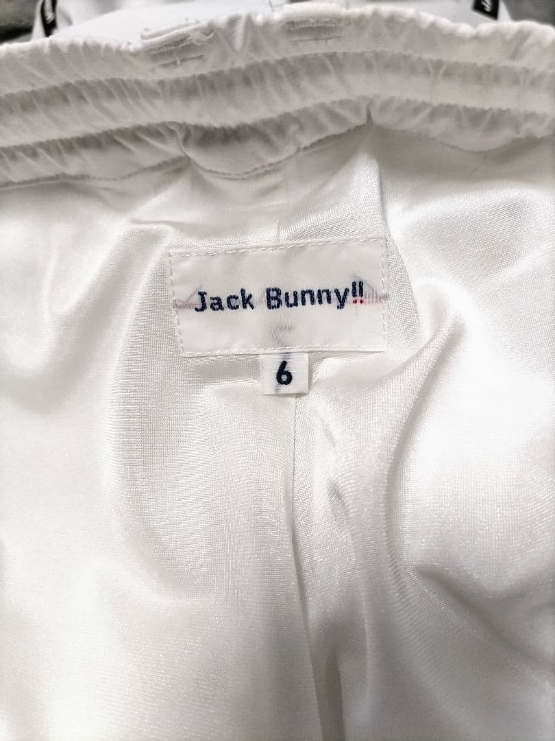 新品　ジャックバニー　ストレッチ　パンツ　白　25年モデル