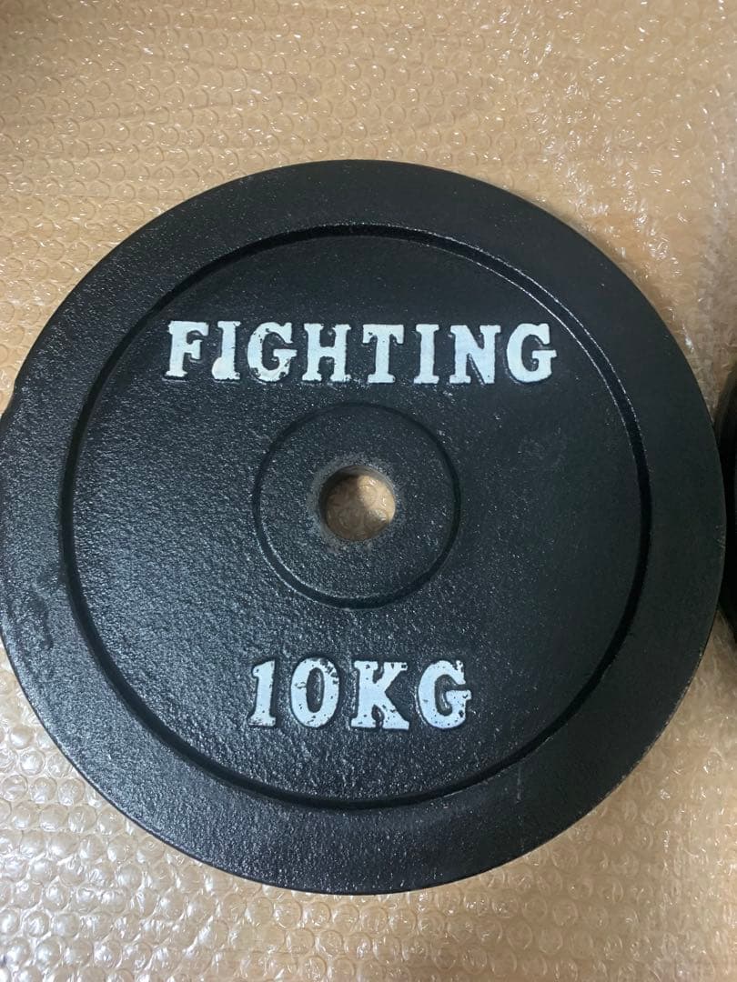 10kg×2枚FIGHTING ROADファイティングロード2枚バーベルプレート