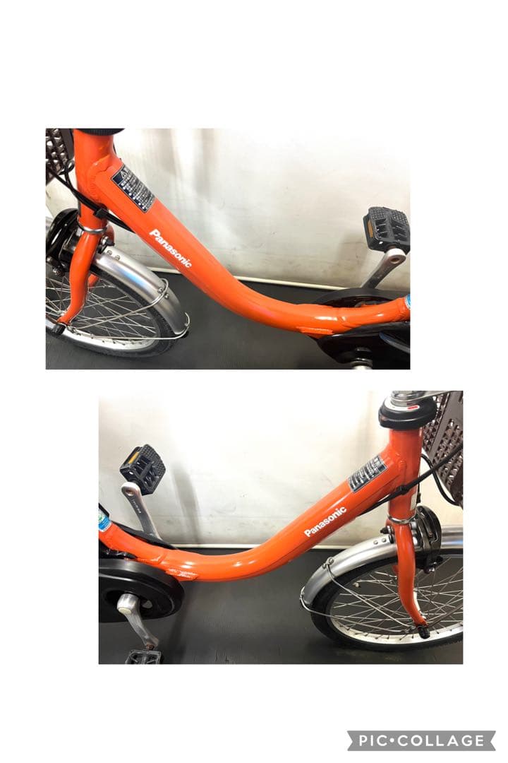 1年保証 送料無料　パナソニック　ビビ　20インチ　低床　電動アシスト自転車
