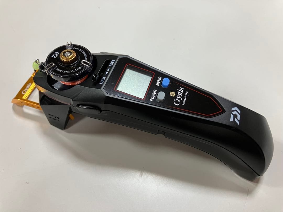 未使用　ワカサギ電動リール　クリスティア CRS ライン.ふんばるレッグ他