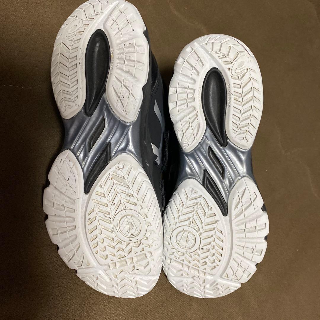 ASICS バレーボールシューズ ブラック/ピンク　25.5㎝