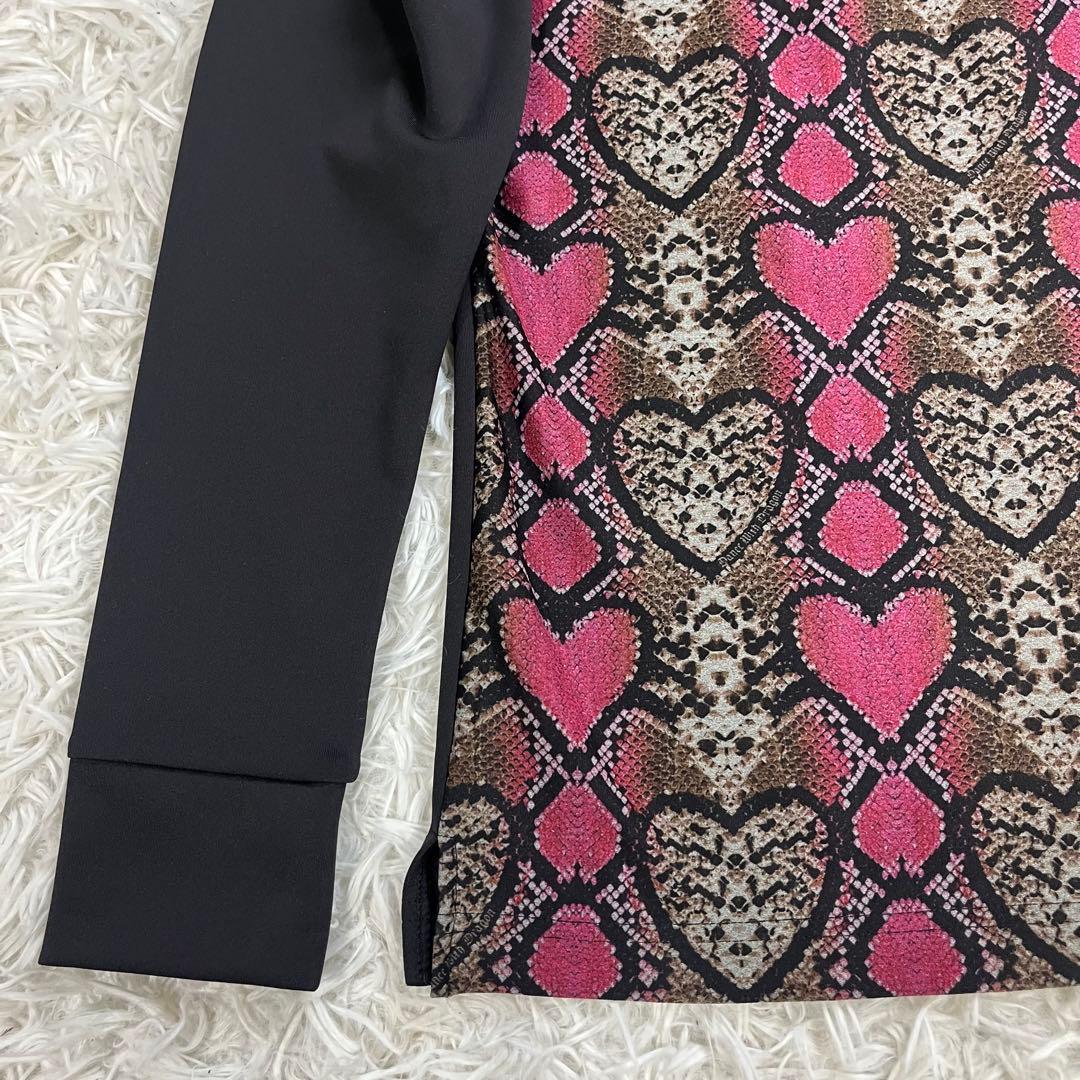 【美品】DANCE WITH DRAGON セットアップ 総柄 M パイソン柄