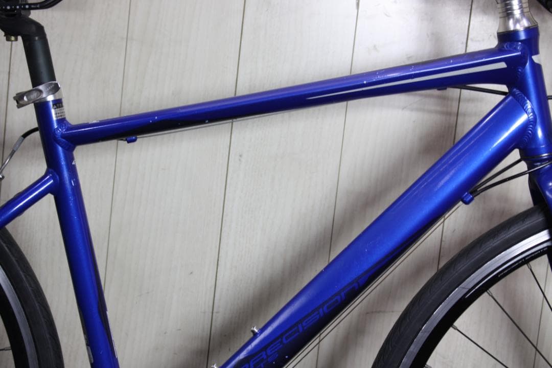 あさひ PRECISION SPORT アルミ 24速 470mmクロスBLUE