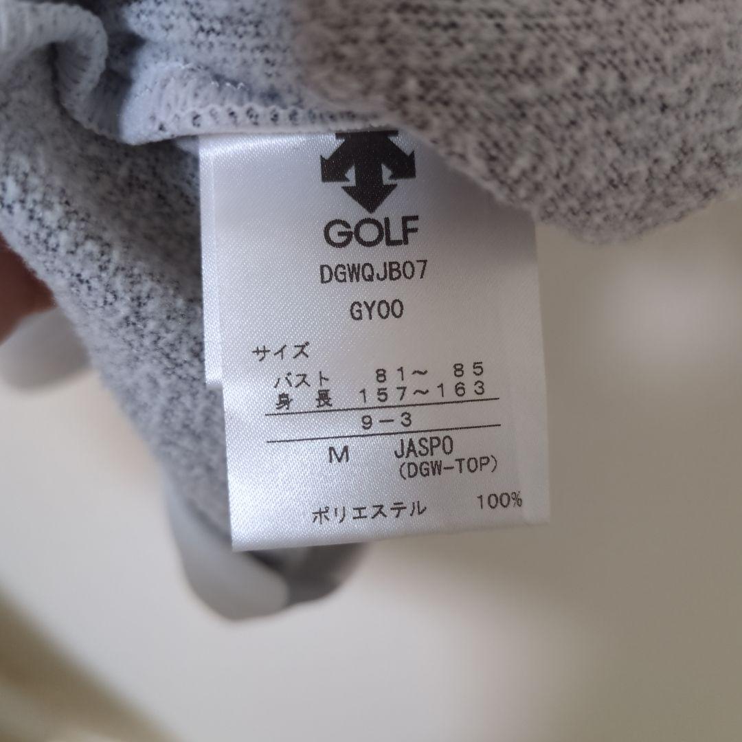 ★美品★DESCENTE　GOLF　TORIグラフィック モックネック　サイズM