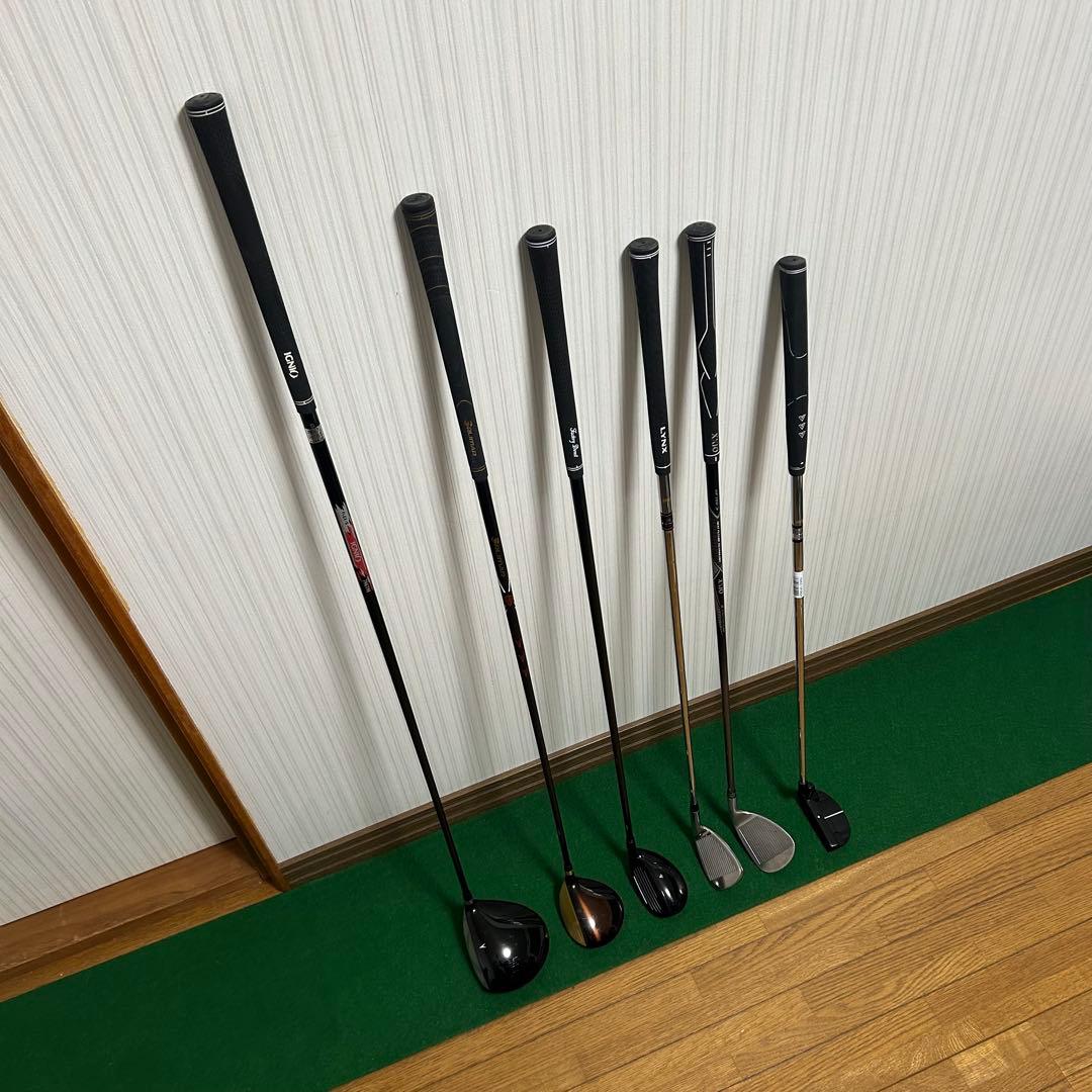 レフティ 左利き ゼクシオ 7 オリマー メンズ ゴルフクラブ セット