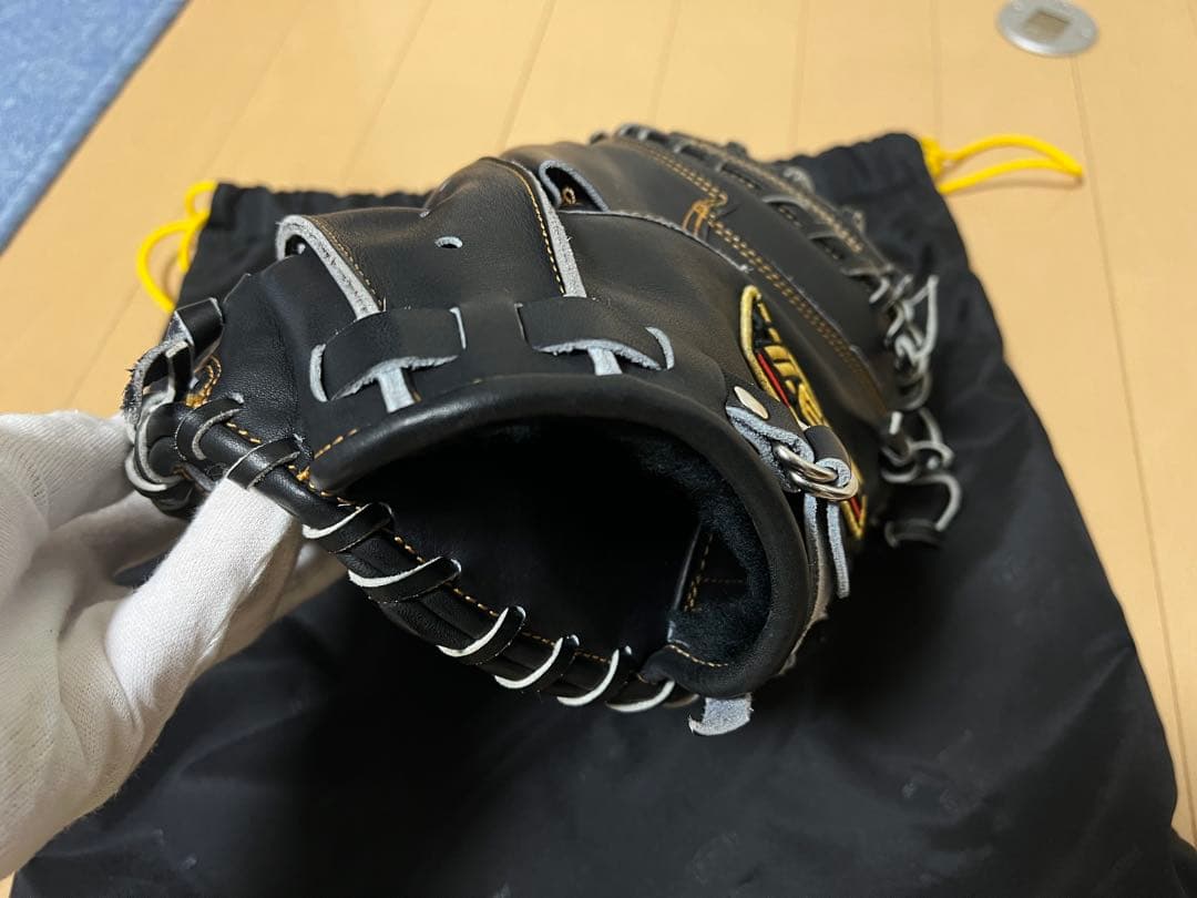 【美品】ZETT プロステイタス 軟式キャッチャーミット 小林型