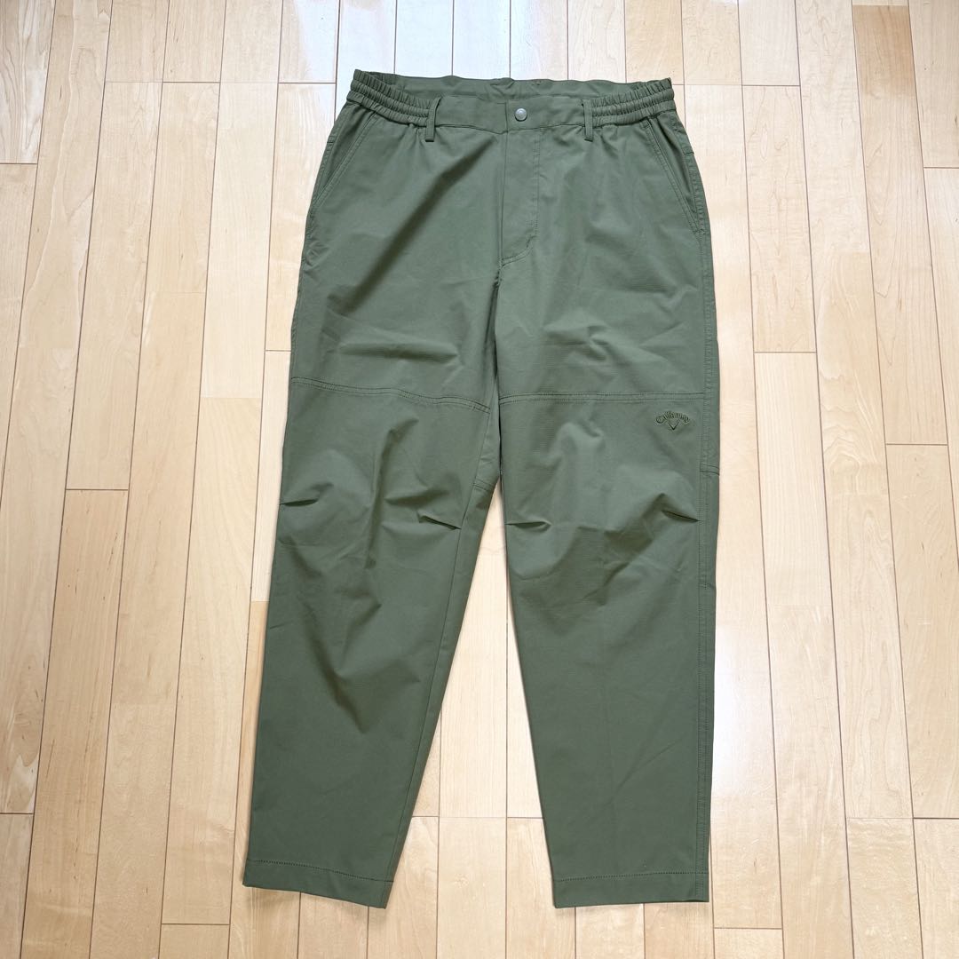 【極美品】キャロウェイ パンツ 8WAY ストレッチ オリーブ LL 撥水性