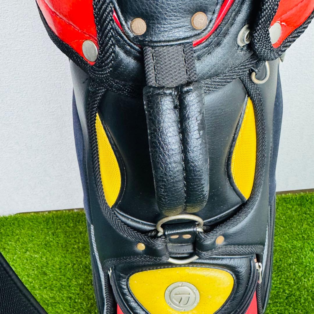 【人気カラー】TaylorMade ツアーモデル キャディバッグ 赤