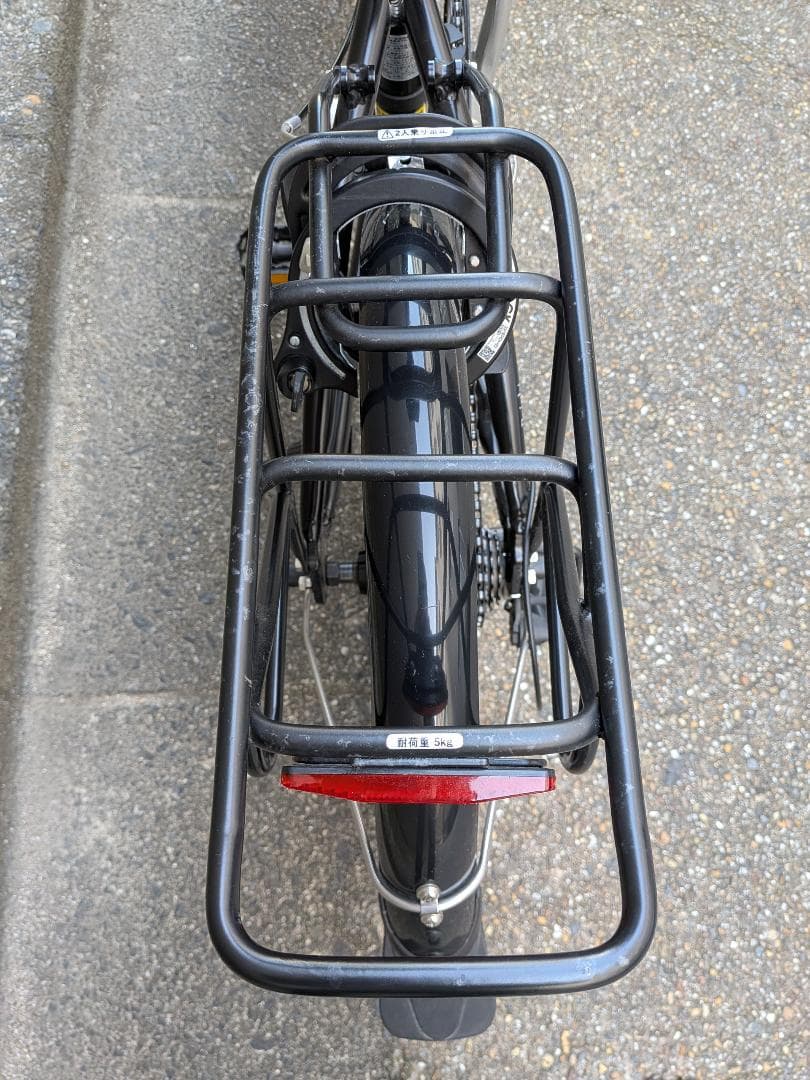 HARRY QUINN 折りたたみ自転車 ブラック　ハリークイン　ロングブライト