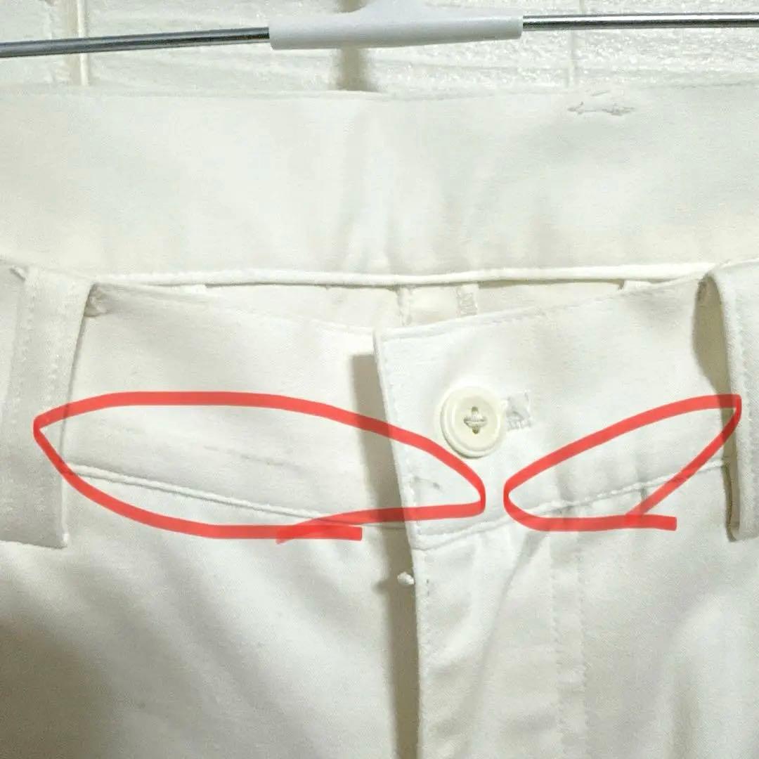 BEAMS GOLF PURPLE LABEL ホワイトパンツ Lサイズ 46
