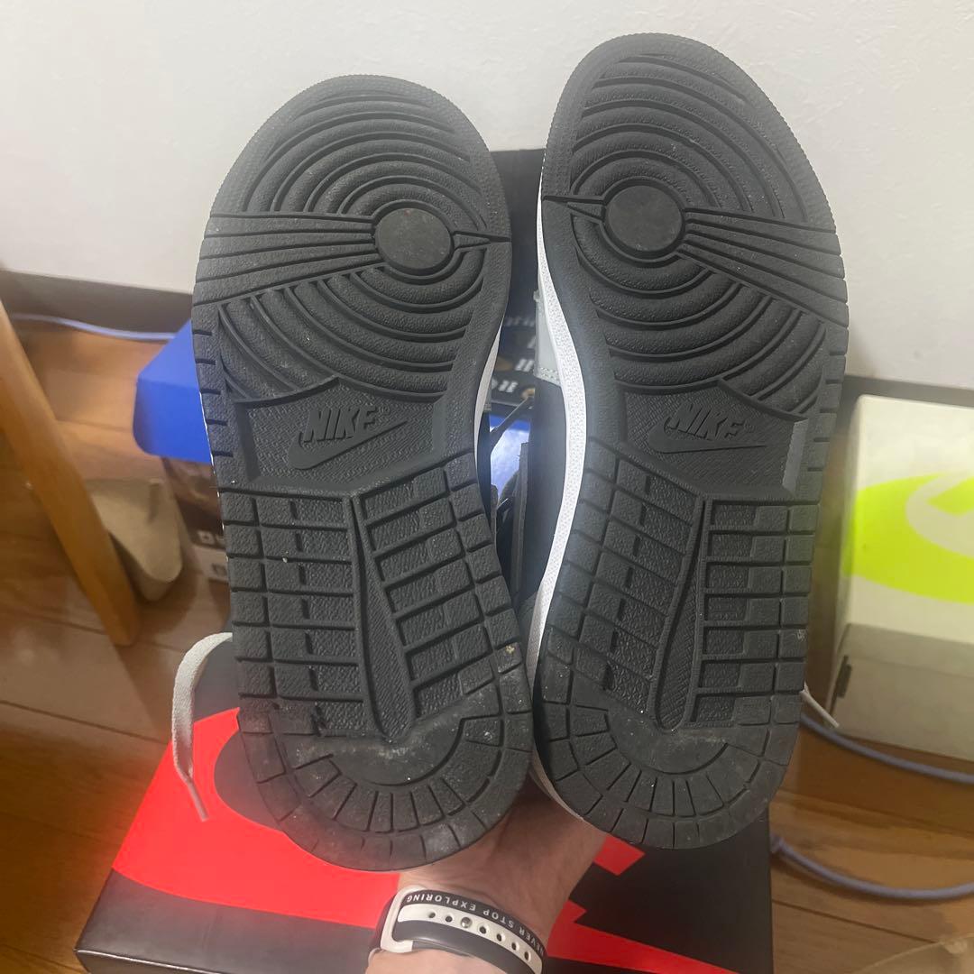 NIKE Air Jordan 1 グレー/ブラック ハイカット