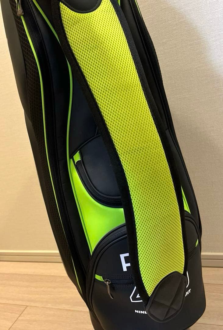 PUMA プーマ キャディバッグ ブラック/グリーン
