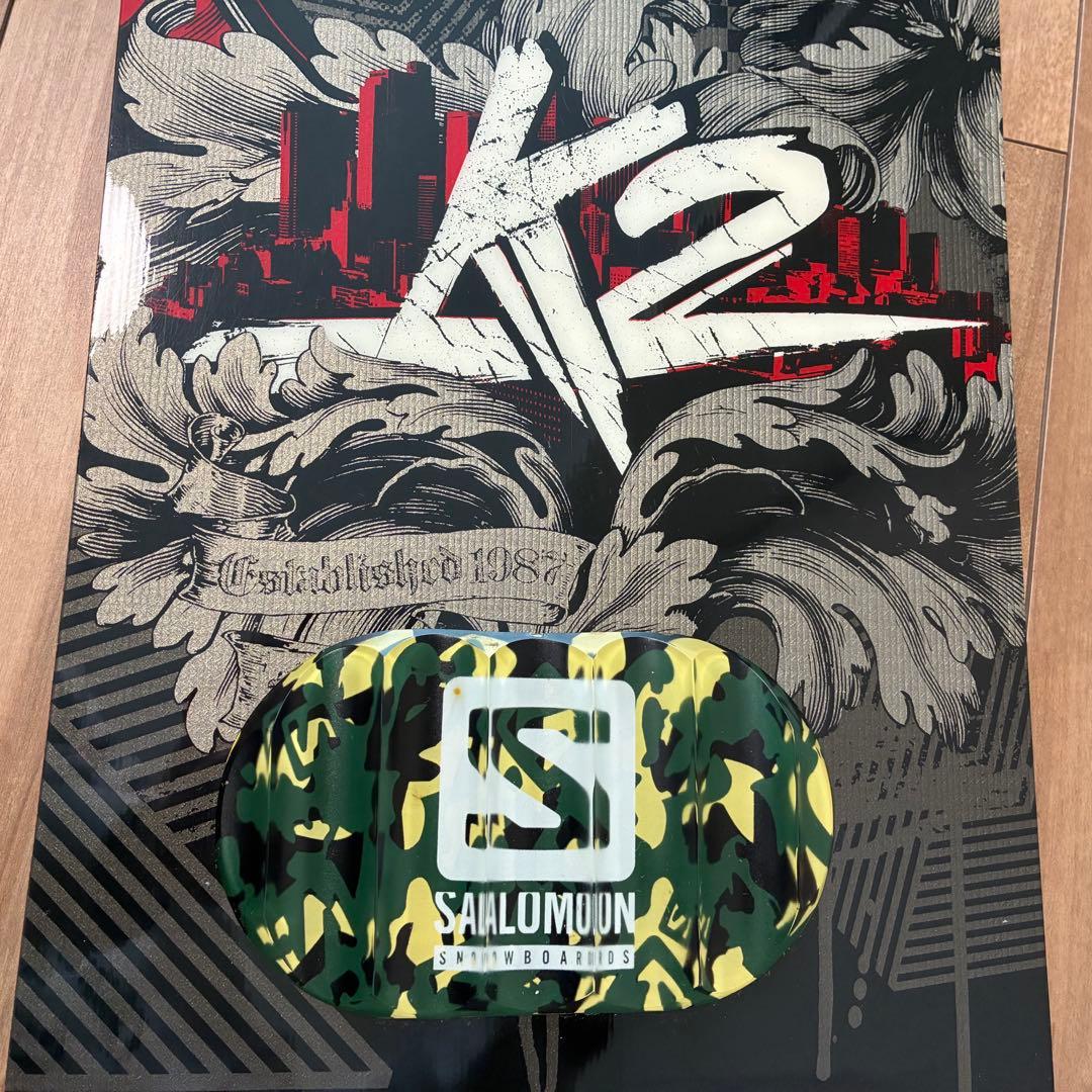 【最終値下げ】K2 スノーボード 黒赤デザイン