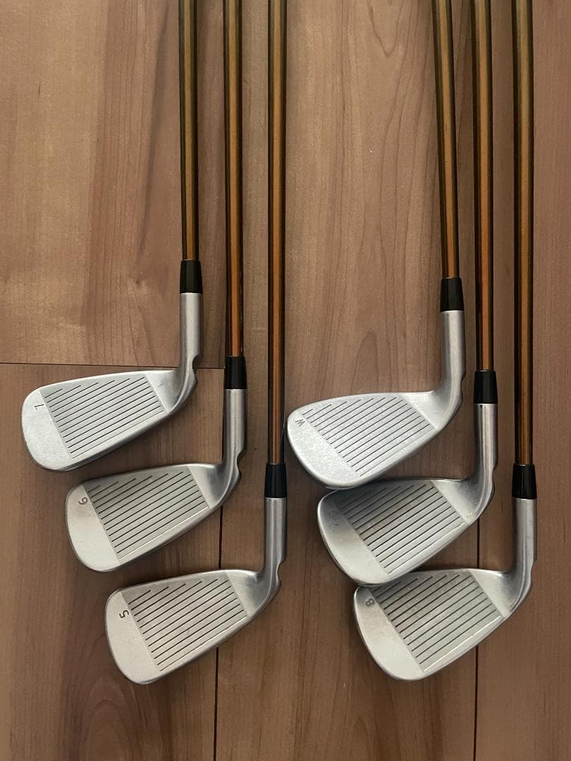 PING ピン G400 黒ドット アイアンセット 5-W フレックス R