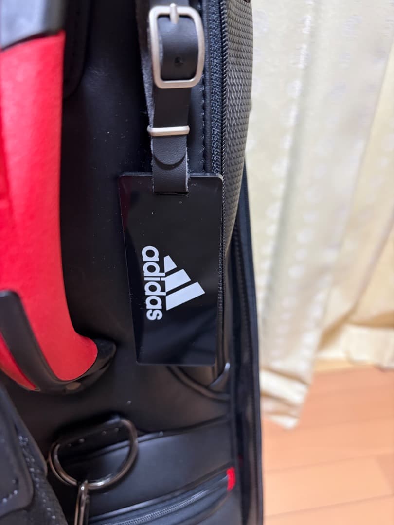 【美品】adidas アディダス キャディバッグ スリーバー 9.5型 4分割