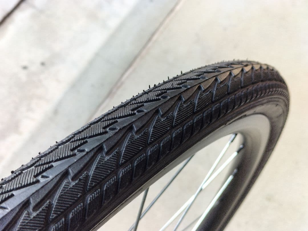 3段変速 ホイールリア120mm 24H 新品タイヤ700x38C ギア16T