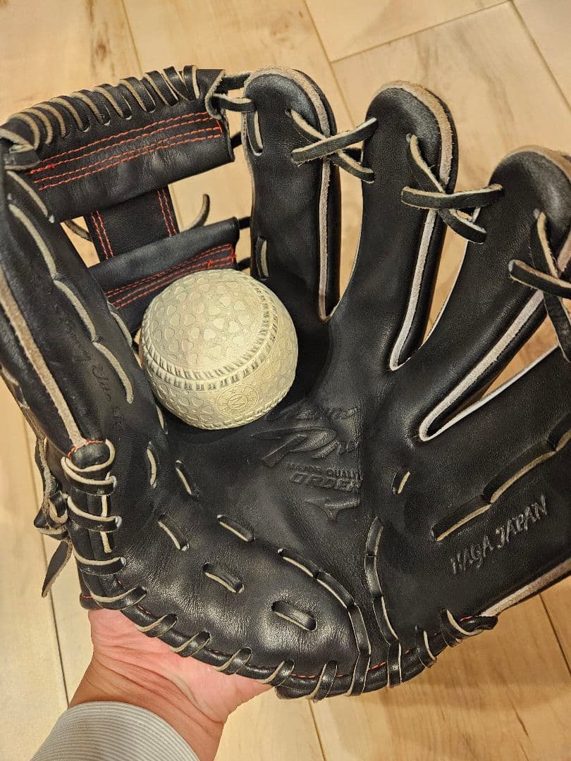 ミズノ 軟式野球グローブ 黒