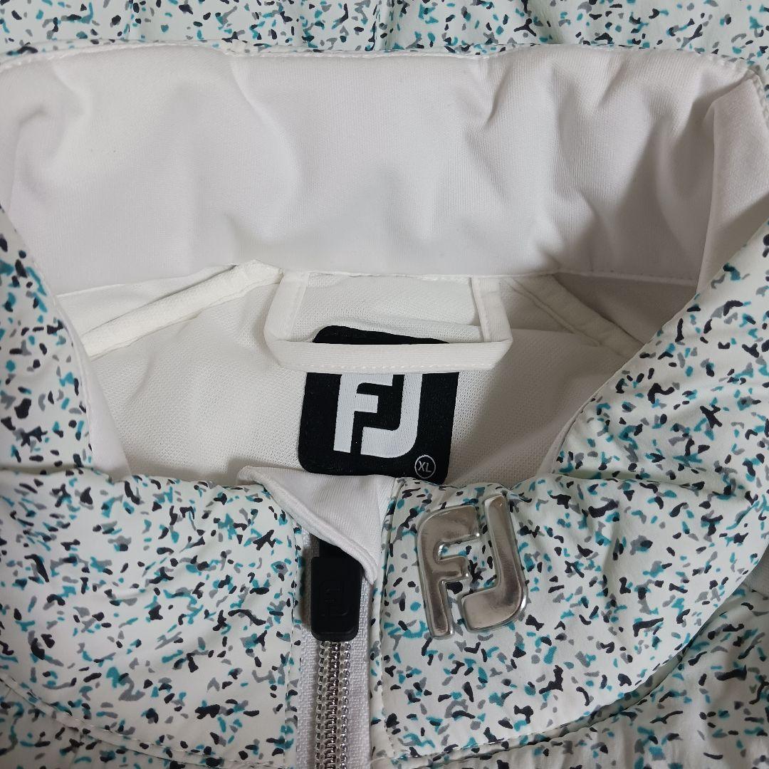 フットジョイ　ハイブリッドグラフィックジャケット ホワイト　美品　メンズ
