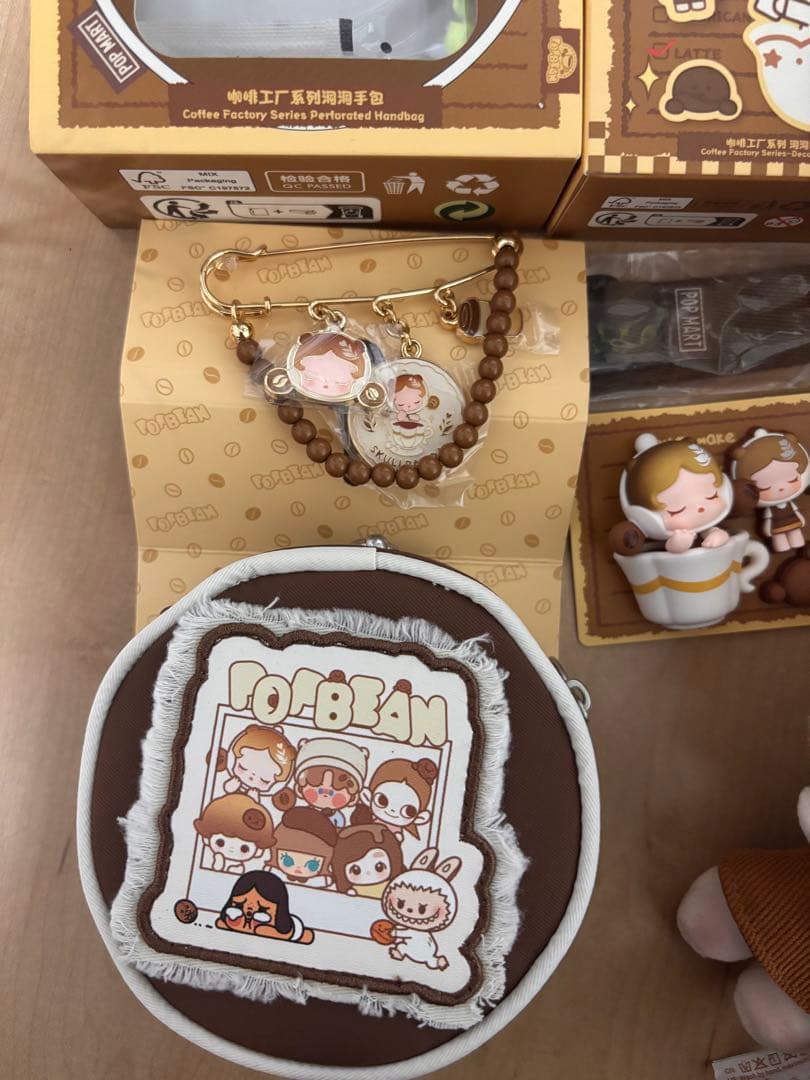 POP BEAN コーヒーファクトリーseries3点セット　 スカルパンダ