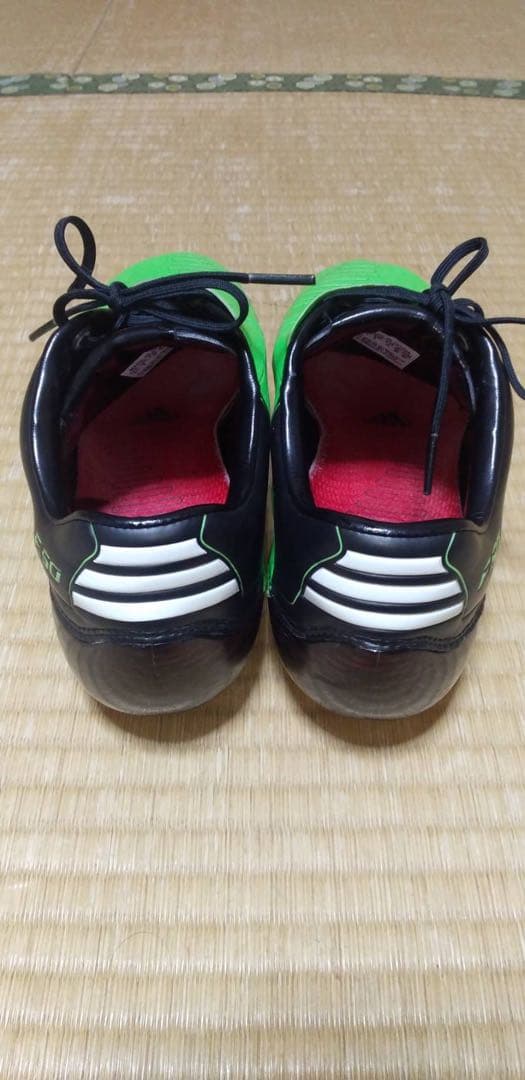adidas　F50　iTUNiＴ　サッカースパイク　緑　26.5cm