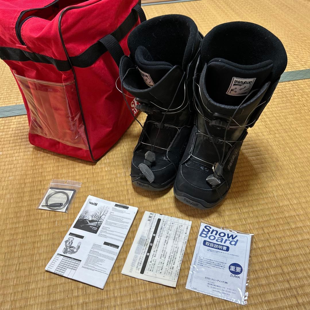 32 ThirtyTwo スノーボードブーツ　EURO 42.5サイズ