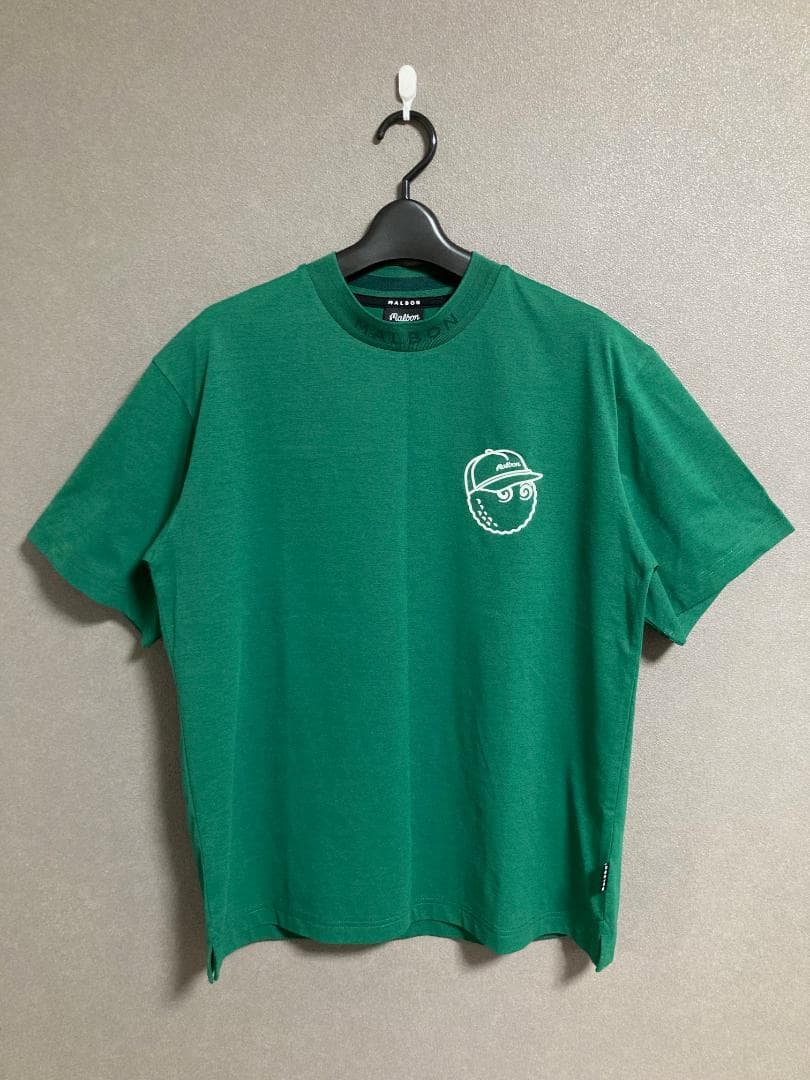 新品 MALBON GOLF Buckets Mock モックネック Tシャツ