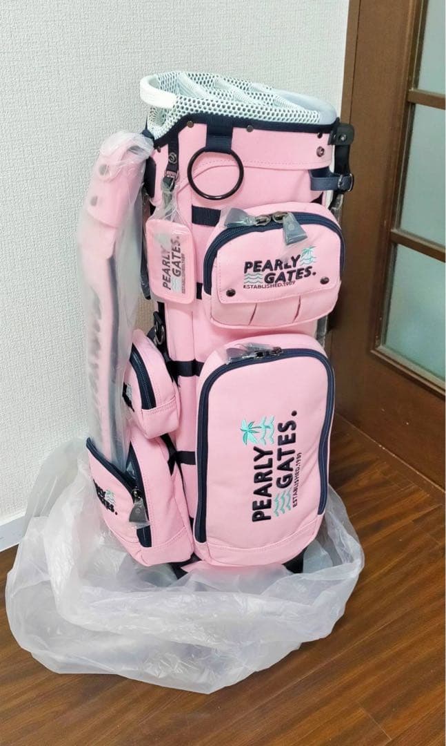 新品 タグ付き　パーリーゲイツ スタンド式 キャディバッグ　希少　限定カラー