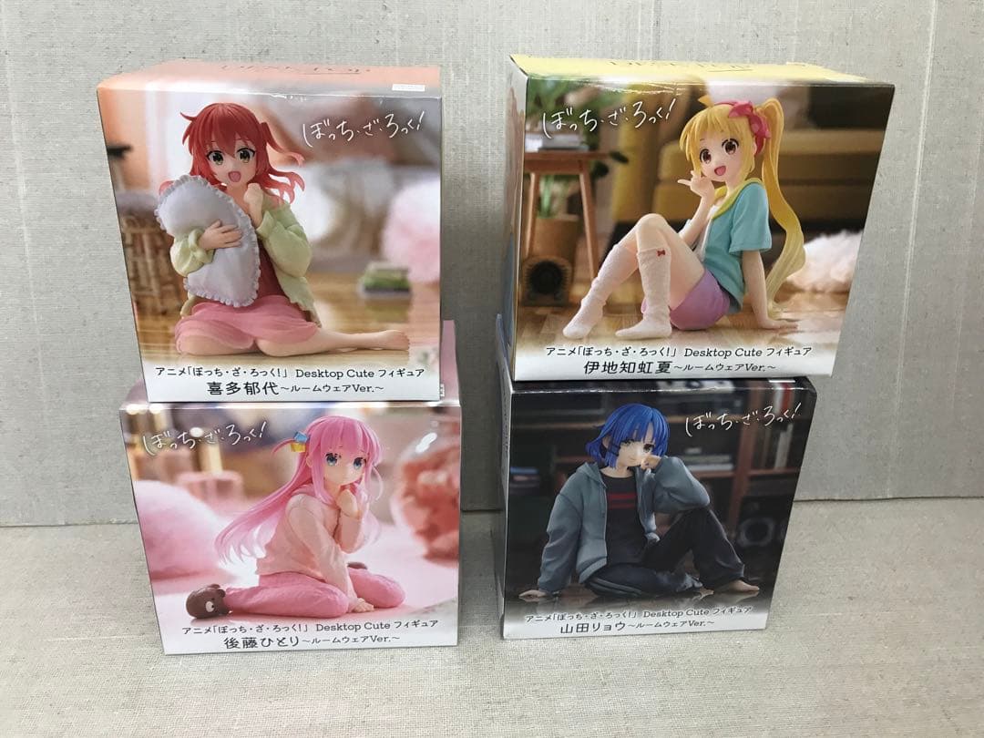 未開封品　『ぼっち・ざ・ろっく！』 Desktop Cute フィギュア　4点